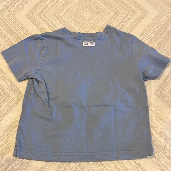 Janie and Jack Boys Nautical Graphic Tee - Blue: Size 18-24 Months - Picture 5 of 6